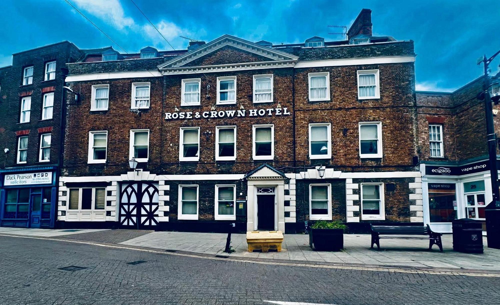 The Rose And Crown Hotel ウィスベック エクステリア 写真